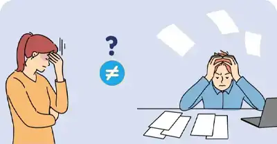 Difference between anxiety and burnout guide by Advance Health Preference Group in Seal Beach, Porter Ranch, Tampa Ave, California